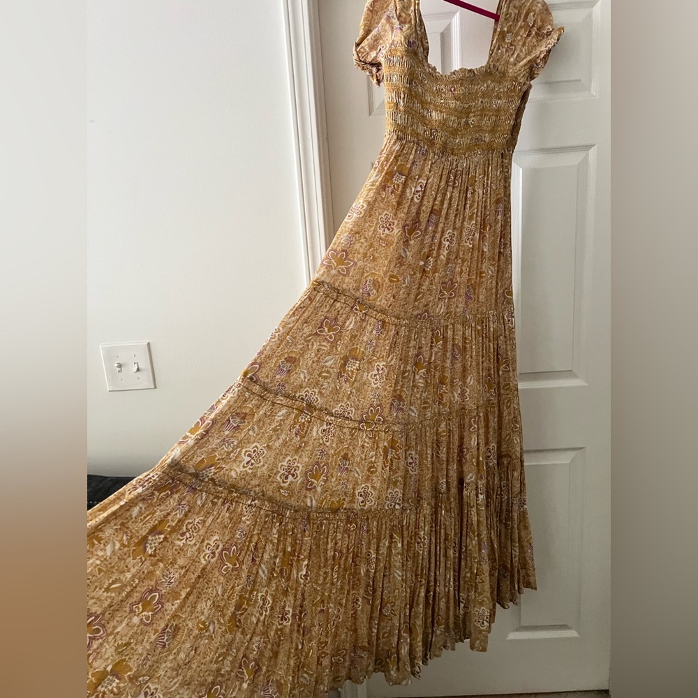 Free People Yellow Floral Maxi Dress - Picture 4 of 6